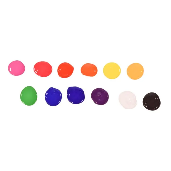 Limited Time Sax Fluid Acrylic Paint, 1 Pint Bottles, Assorted Colors, Set of 12